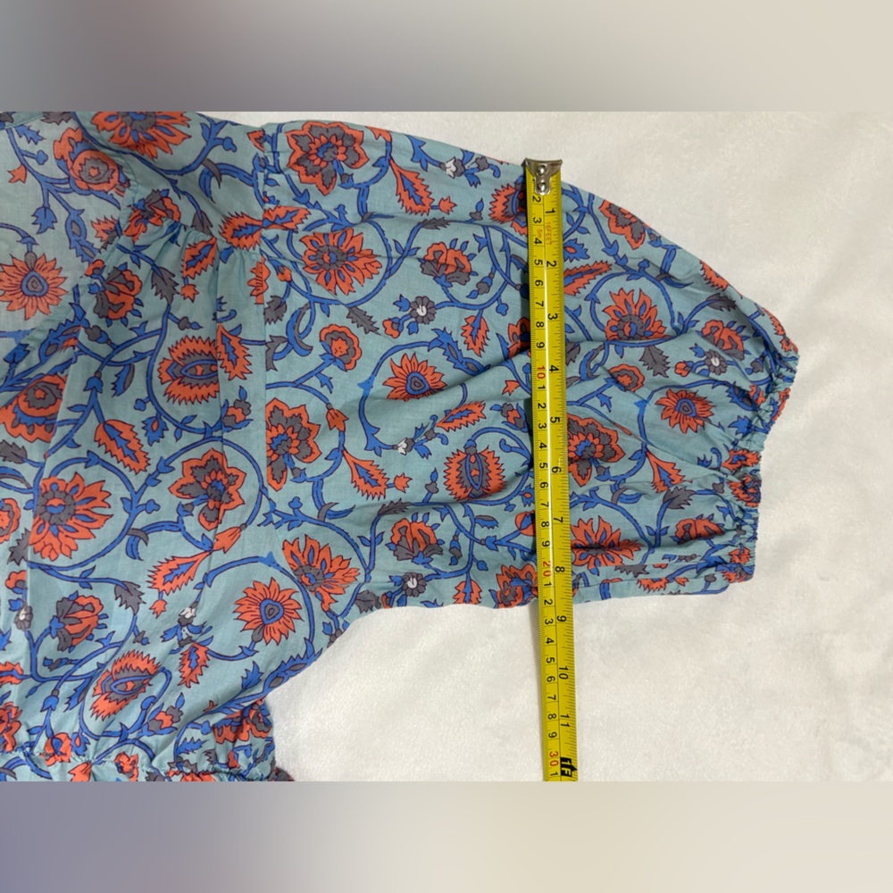Sundry Blue and Pink Floral Mini Dress - Picture 10 of 12